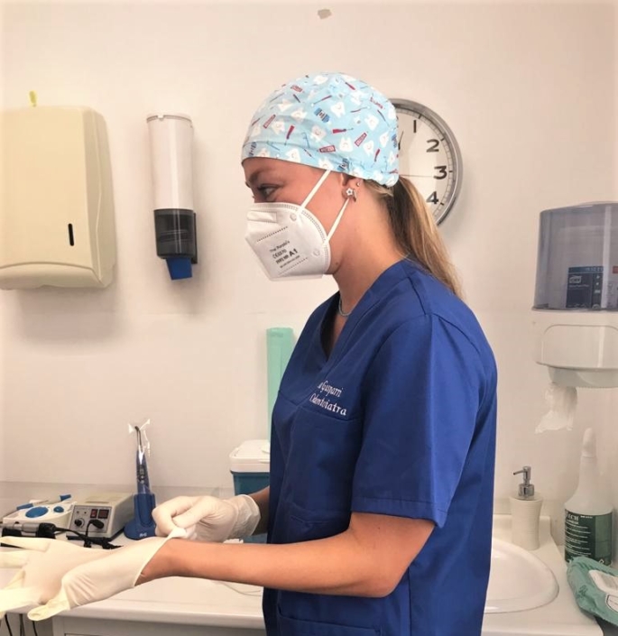 Caterina Gasparri, odontoiatra, specialista di ortodonzia conservativa